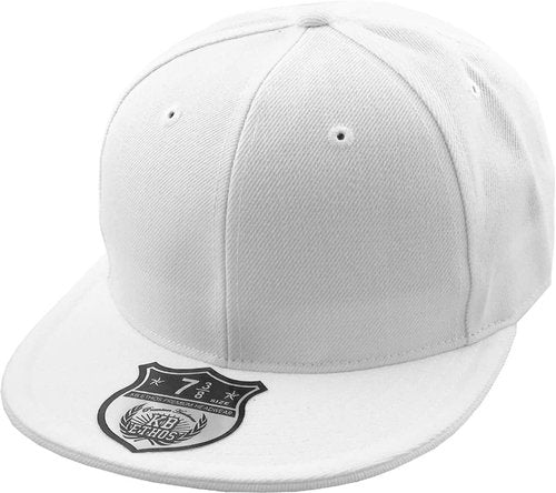 KBETHOS® 6 Panel Flat Brim Fitted Cap - Original Design for Ultimate Comfort & Style
