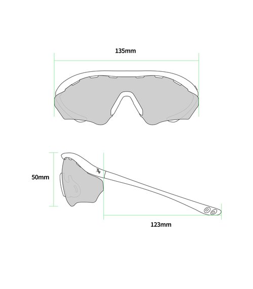 720armour Rider Sports Sunglasses, UV400 Protection, Unisex, for Cycling and Outdoor Activities (Matte White Frame With Gold Lens)