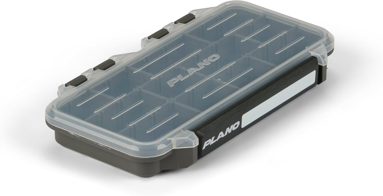 Plano StowAway 3500 Tackle Box - Corrosion-Resistant Rustricor | Stackable Storage for Fishing Gear