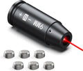 Feyachi Bore Sight Red Laser 9mm/223 5.56mm - Accurate Zeroing Tool with 3 Battery Sets
