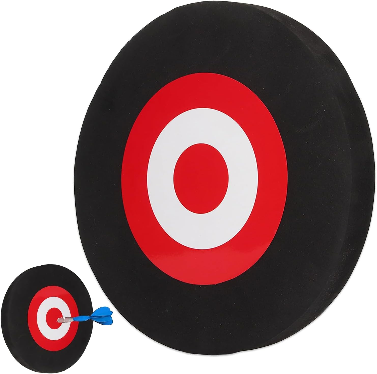 Skiennix High Density Foam Archery Target - Self-Healing Design for Indoor & Outdoor Practice | Black & Red