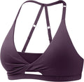 YEOREO Sports Bra for Women - Open Back Design & Adjustable Straps | Padded Medium Impact Yoga Top