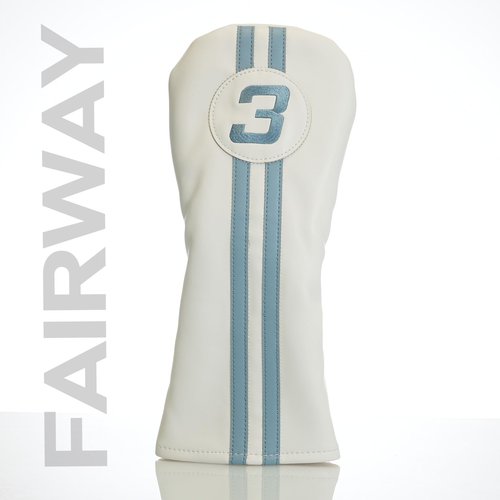 3 Wood Headcover, Easy Slip-On Easy-Off Golf Club Head Cover, Fleece Lined Interior, Water Resistant and Durable Shell, Individual Retail Pack, (3 Wood Headcover)