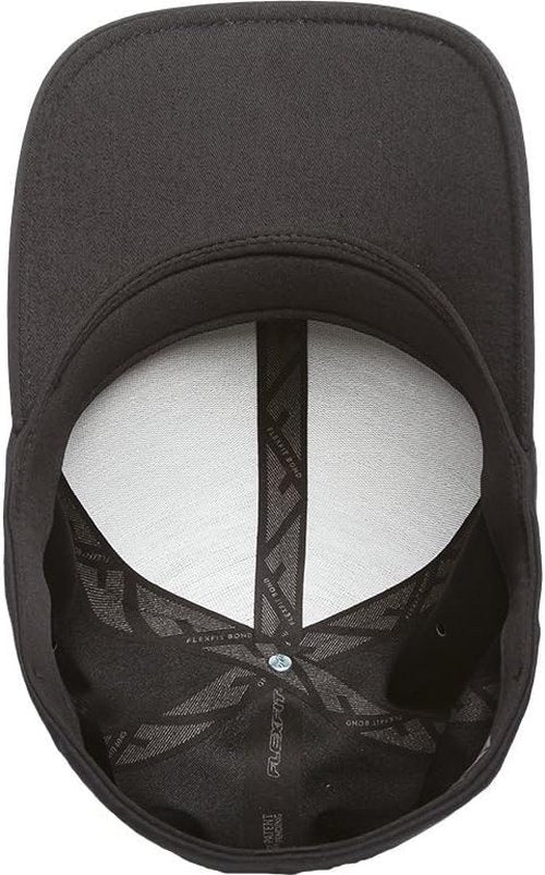 Flexfit Men's Delta Seamless Baseball Cap - Comfortable Fit | Black, Large-X-Large
