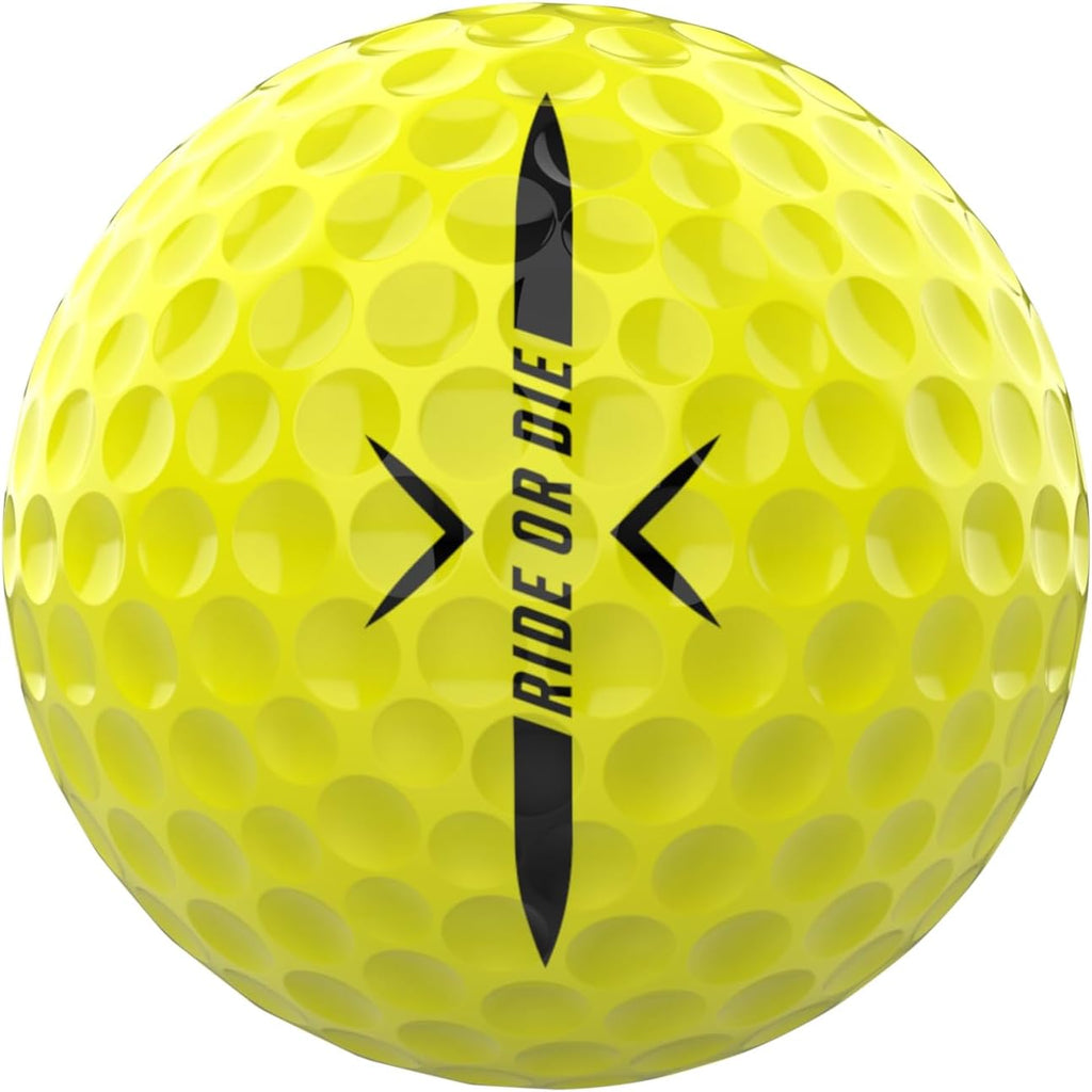 P*ss Missile Golf Balls - 4-Piece Design with Surlyn Cover for Lower Spin & Better Trajectory
