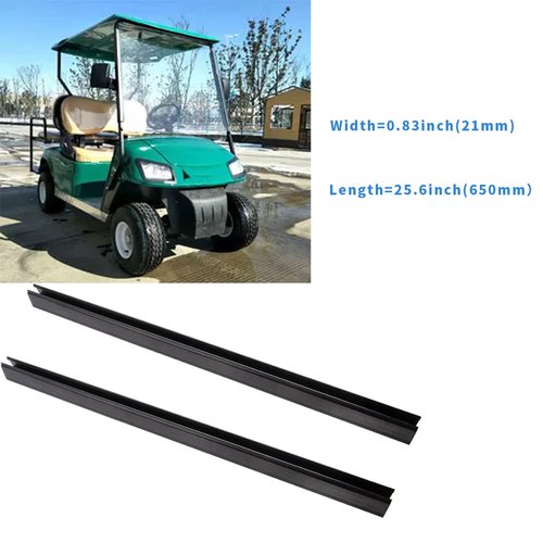 DRIVE UP Windshield Sash Fit EZGO 1994 & Up TXT, DCS, PDS Golf Cart，EGWHC12，EGWHC10 (2Pcs(0.83"x25.6"))
