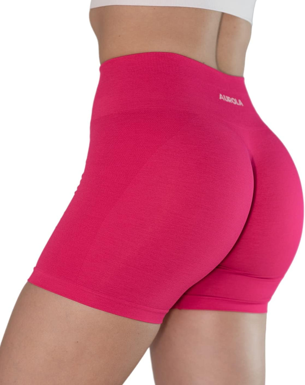 AUROLA Women's Workout Shorts - Seamless High Waist Athletic Running & Yoga Shorts