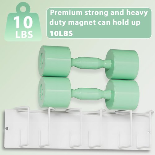 4 Pack Magnetic Cup Holder for Fridge - Water Bottle Organizer Fits Stanley 40/30 oz Cup, Tumbler Organizer Set with Tumbler Lid Holder & Straw Organizer, Cup Holder for Stanley Cup Accessories(White)