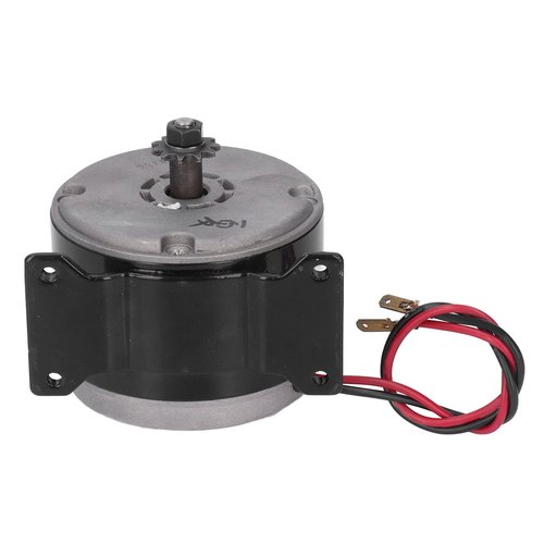 CYSFETENA Brushed Permanent Magnet Electric Motor, 12V 250W 2750RPM MY1025 Aluminum High Power Permanent Magnet DC Electric for E Scooter Drive Speed Control