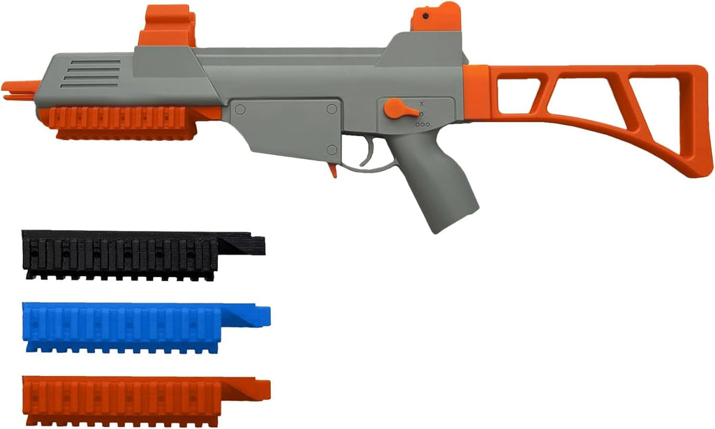 SplatRball Picatinny Battery Cover Rail Mod - Enhance Your SRB-400 Water Bead Blaster (Black)