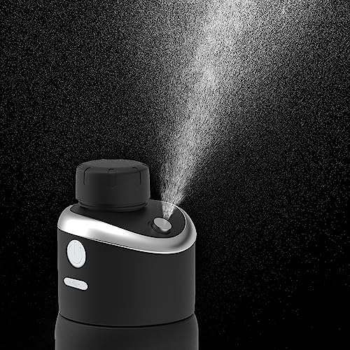 25oz Misting & Drinking Water Bottle with Holder & Strap