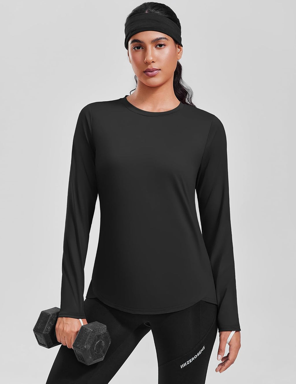 PINSPARK Women's Quick-Dry Long Sleeve Sun Shirt - UPF 50+ Protection for Outdoor Activities