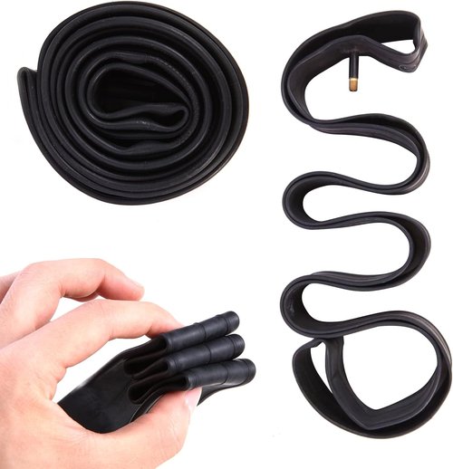 Heavy Duty Bike Tubes - 2PCS Schrader Valve Inner Tubes for 16" to 27.5" Bikes | Durable & Reliable