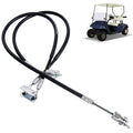 Panglong EZGO TXT Brake Cables Set, EZGO Brake Cable-Passenger and Driver Side Stainless Steel Core, Suitable for 1994-2008 EZGO TXT and Medalist Golf Cart, OEM# 70716-G03 70273-G03 70969-G03