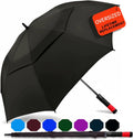 SIEPASA Golf Umbrella - Large 62/68/72 Inch Automatic Open | Windproof, Waterproof Double Canopy