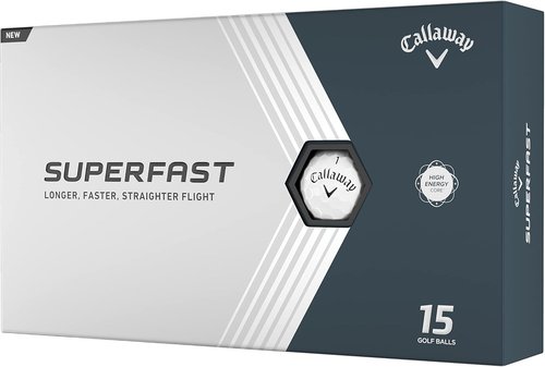 Callaway Golf Superfast Golf Balls - High Performance Distance & Control | 12-Pack