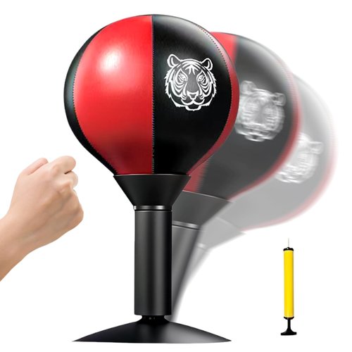 2026 New Desktop Punching Bag with Suction Cup, Relaxing Rage Punch Bag for Stress Relief, Upgraded Strong Suction Cup, Portable Tabletop Boxing Ball for Adults, Youth, Office, Home, Friends.