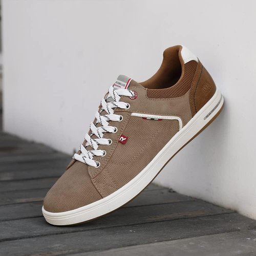 AX BOXING Men's Casual Sneakers - Breathable Comfort Walking Shoes for Men