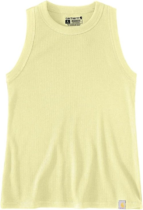 Carhartt Women's Fitted Ribbed Tank Top - Soft Tencel™ Fiber for Ultimate Comfort
