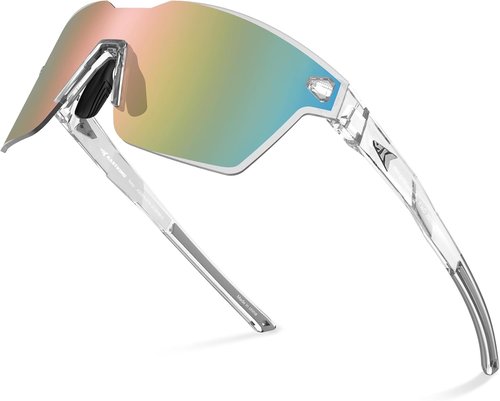 KastKing Tarkio Polarized Fishing Sunglasses - Large Rimless Design with UV400 Protection