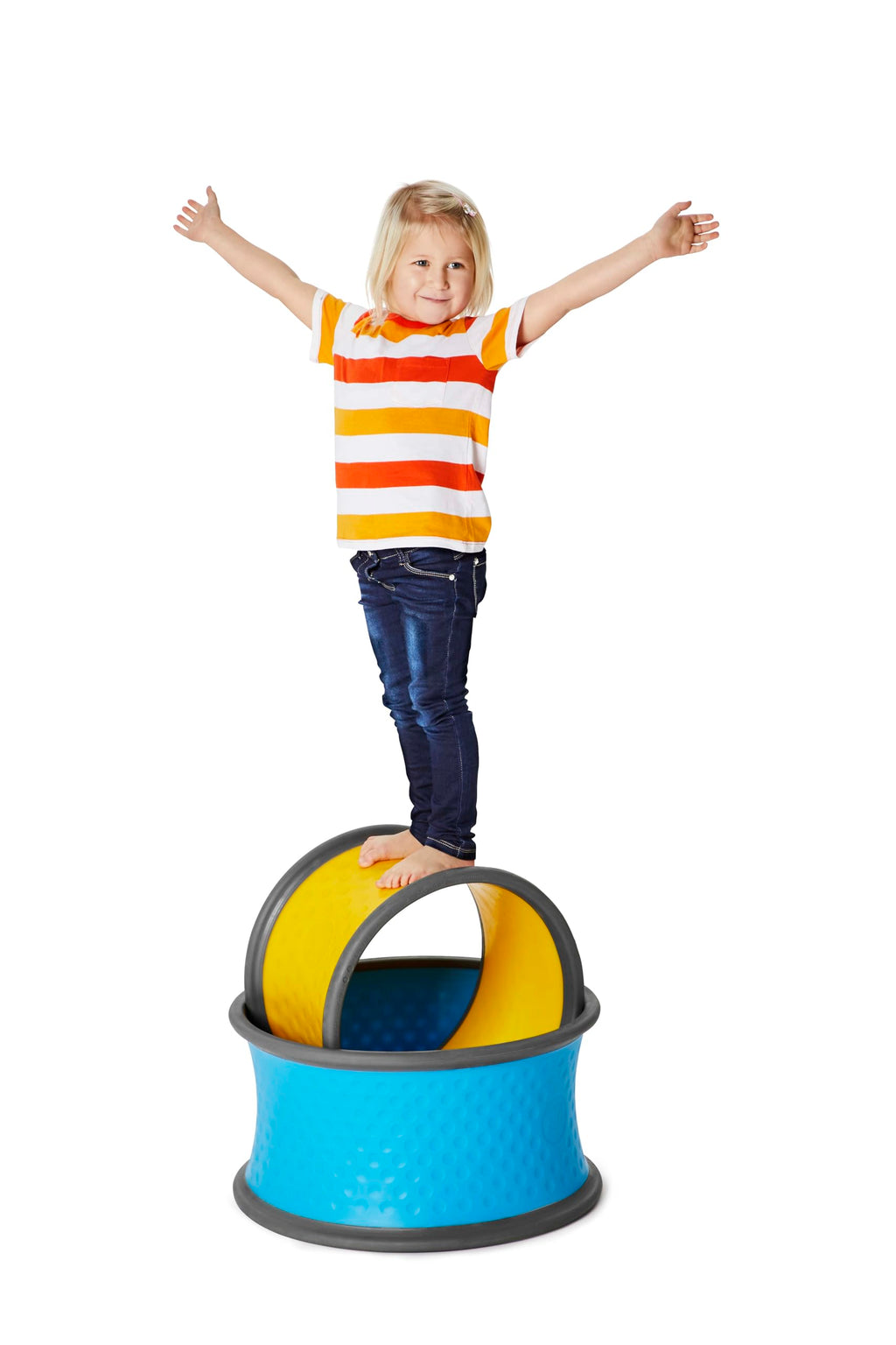 GONGE Body Wheel Set - Balance and Coordination Equipment for Active Play - Large and Small Wheels for All Ages - Safe and Engaging Design