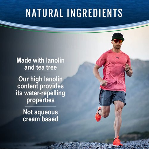 Squirt Barrier Balm for Chafing Relief - Body Anti Chafe Balm for Cycling & Endurance Sports - Water & Sweat Resistant Anti Chaffing Cream for Men & Women - Skin Friction Defense - 10 x 6g Sachets