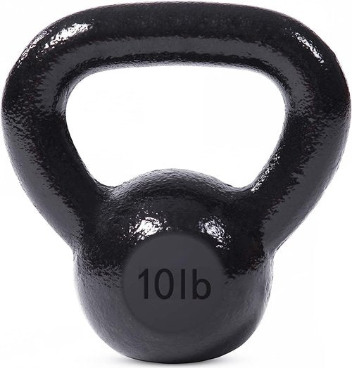 JFIT Kettlebell Weights - Durable Cast Iron Design for Strength Training | Multiple Weights Available