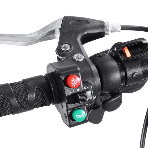 Handlebar Light Horn Turn Switch Button, 3-in-1 for Mountain Electric Scooter DK-15