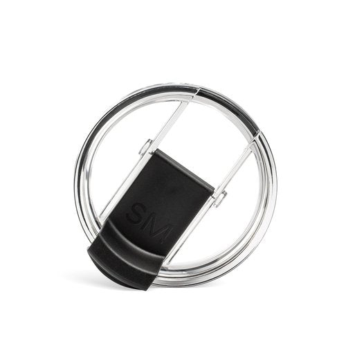 Simple Modern Voyager Tumbler Replacement Lid | Reusable Insulated Flip Lid | Clear