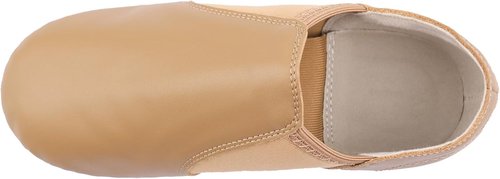 Linodes Leather Jazz Shoes - Slip-On Design for Girls & Boys | Toddler to Big Kid Sizes