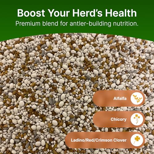 Hit List Seed 1 Acre Perennial Deer Food Plot Mix with Alfalfa & Clover