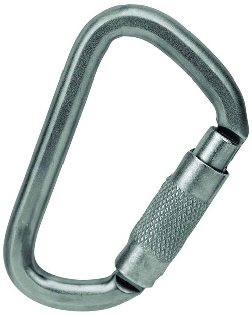 Metolius Steel Auto Lock Carabiner - Silver