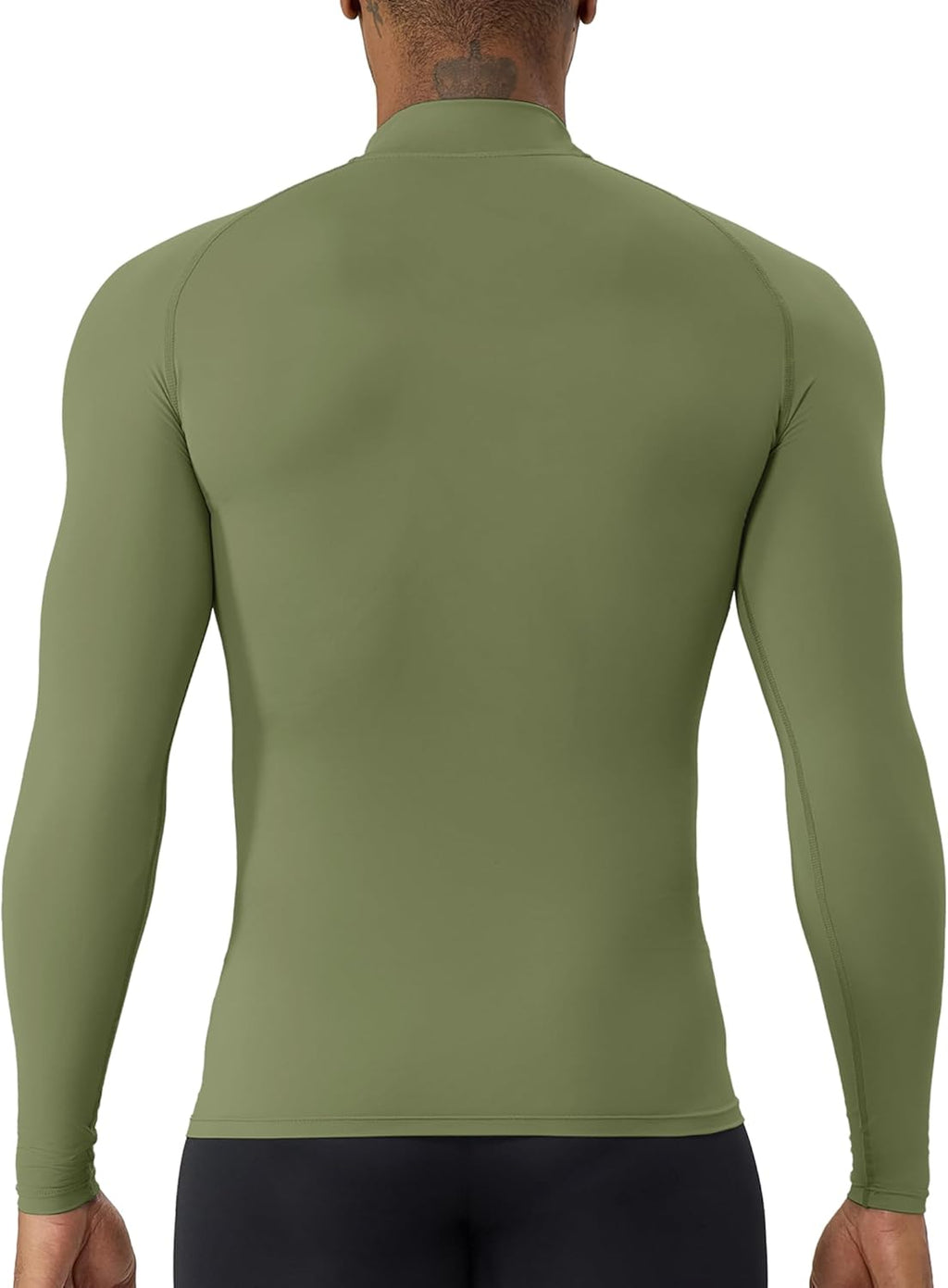 SPVISE Quarter Zip Workout Pullover - Men's Dry Fit Long Sleeve Compression Tee | Sport Baselayer
