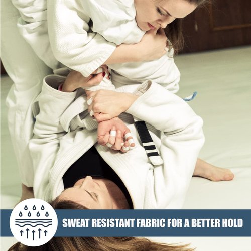 Fuji- Jiu-Jitsu and Judo Finger Tape with Case (6 Rolls) White