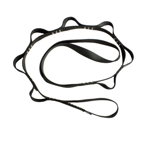Fusion Climb 7-Loop ProChain - Heavy-Duty Stitched Nylon Webbing 43" x 0.75" - Black