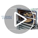 NutriChef 10-Piece Nonstick Bakeware Set - Heavy Duty Carbon Steel with Silicone Handles, Includes Cookie Sheets, Muffin, Pizza & Loaf Pans - Starter Kit