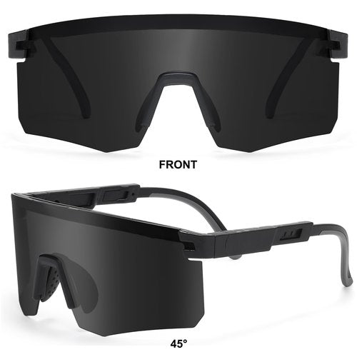 QUSBOI Two Sizes Polarized Baseball Sunglasses For Adults and Youth Boys Girls Kids UV400 Men Women Sports Cycling Glasses - QAA1