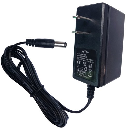 eeTao 24V AC/DC Adapter Compatible with Maxtra E100 E120 120W 24 Volt Lead-Acid SLA Battery Adjustable Folding Commuter Kids Electric Scooter Powered Motorized Bike 24VDC Power Supply Cord Charger