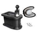 Orle Oko Golf Cart Ball Washer and Club Cleaner Kit with Mounting Bracket, Golf Ball Washer Cleaner for EZGO, Club Car, Yamaha, Advanced EV, Star EV, Universal & Detachable