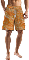 Domirica Sport Shorts - Lightweight Casual Men’s Shorts with Pockets & Elastic Waistband | Summer Wear