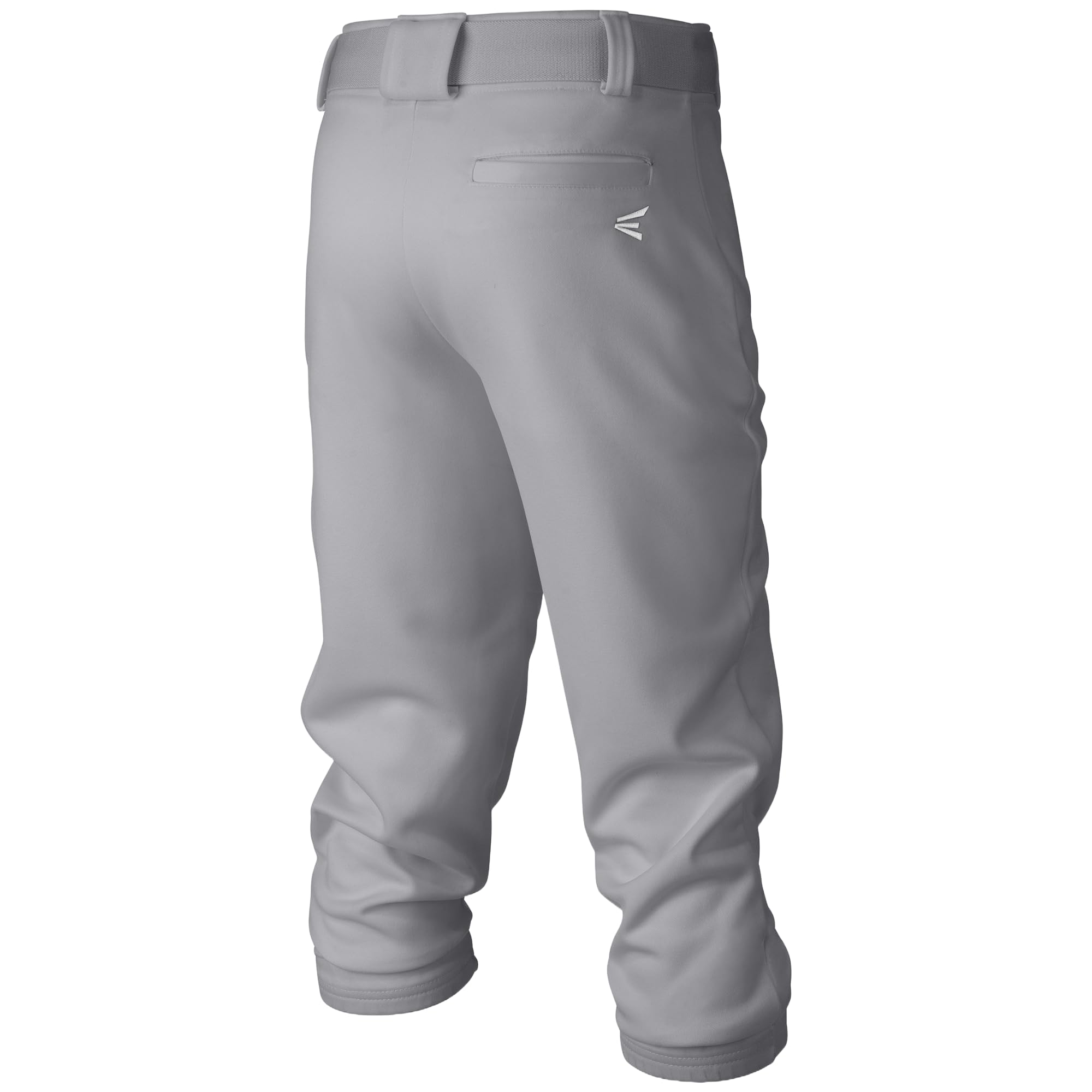 Easton | PRO+ Pull Up Baseball Pant | Youth | Full Length | Elastic Bottom | Youth Grey Y XS