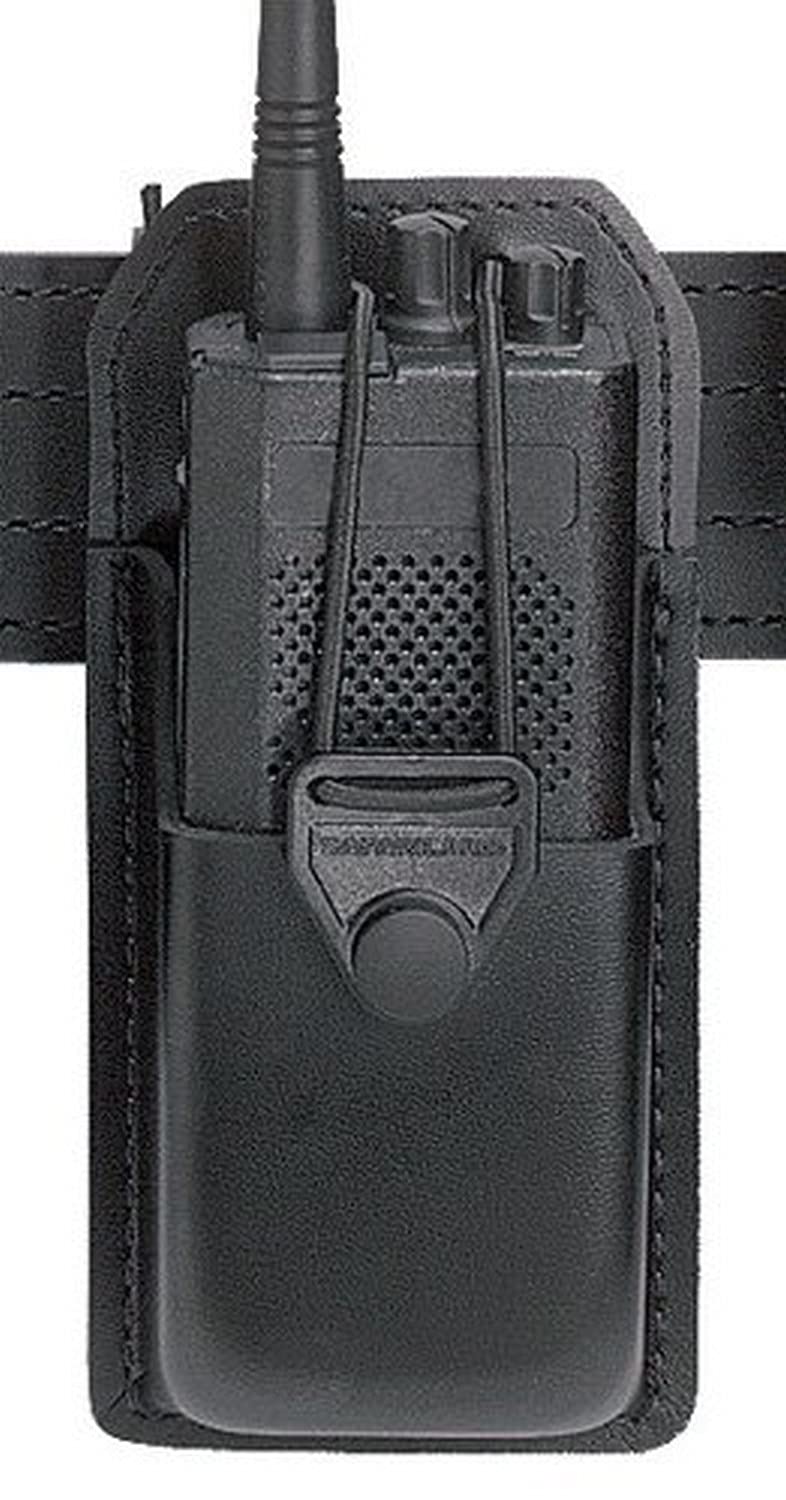 Safariland 762 Radio with Swivel Holder, Size 1.625" x 2.25" x 3.5", Plain Black