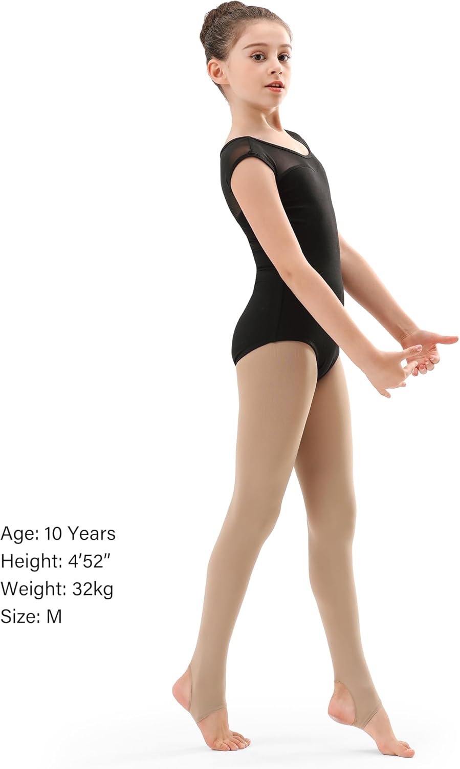 Stelle Ultra Soft Stirrup Dance Tights for Girls & Women | Perfect for Ballet & Gymnastics