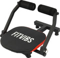 Fitvids Ab Crunch Total Body Workout with Resistance Bands, Instruction DVD and Exercise Guide Chart