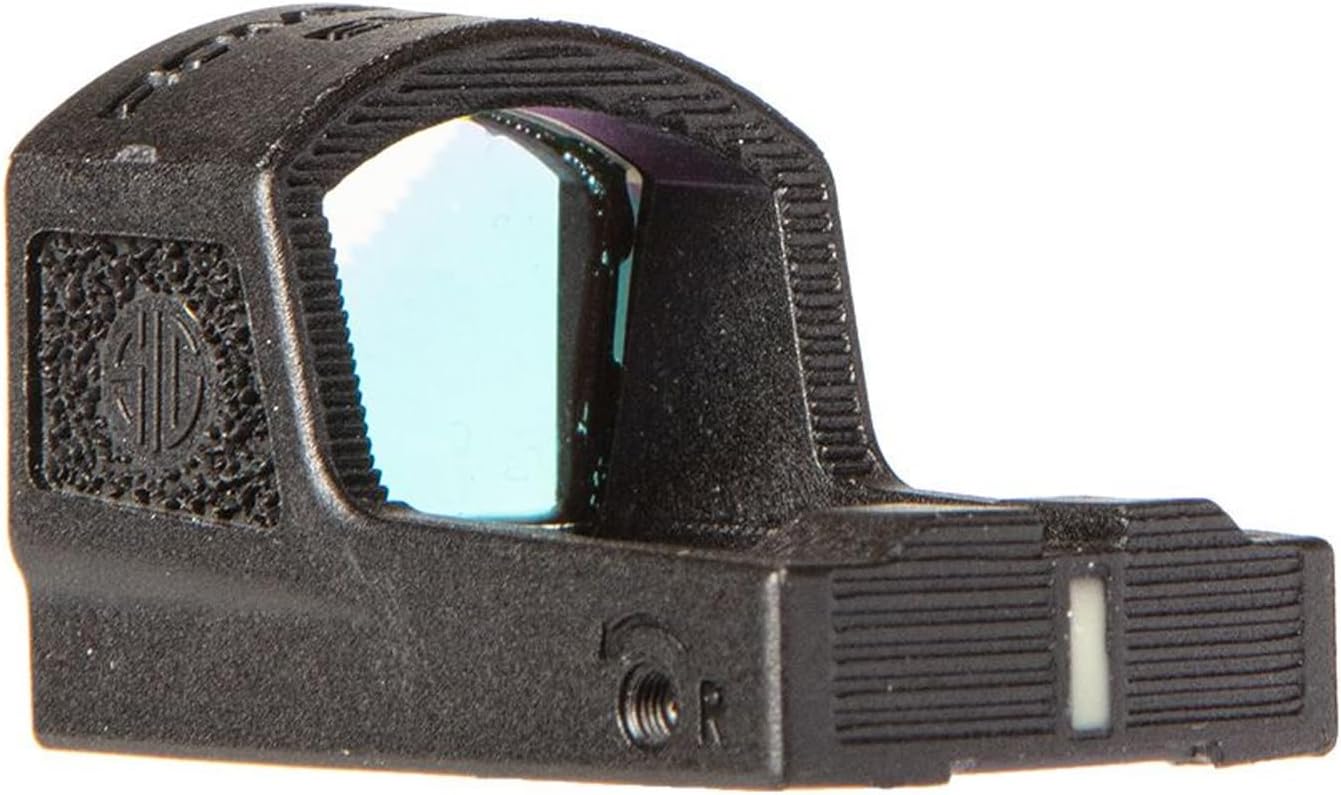RomeoZero Elite Red Dot Sight - Shockproof 1x24mm Open Reflex for Springfield Hellcat, Glock G43X & SIG P365