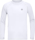 Skiennix Boys UPF 50+ Swim Shirt - Long Sleeve UV Sun Protection Rash Guard | Youth SPF Water Shirt