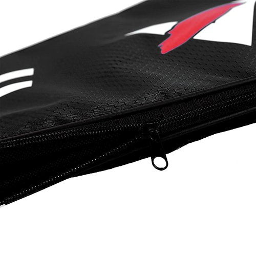 XGOPTS Thicken Badminton Racket Bag Single Shoulder Racket Case 2 Racquet Tennis Racket Cover Holder Bag Waterproof Padded Racket Carrying Bag Outdoor Sports Storage Bag for Men, Women, Youth