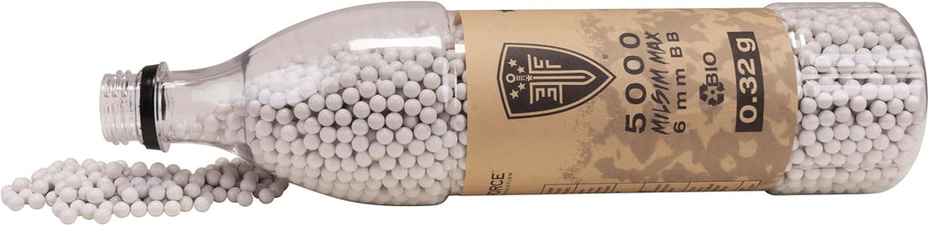 Umarex Elite Force Biodegradable 6mm Airsoft BBs - Premium .32 Gram, 5000 Count for Milsim Max