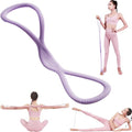Figure 8 Resistance Band - Elastic Fitness Bands with Handles for Arms, Back & Shoulder Workouts