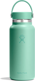 Hydro Flask Water Bottle - Insulated Stainless Steel, Leakproof & Refillable | 32 Oz Mermaid Green